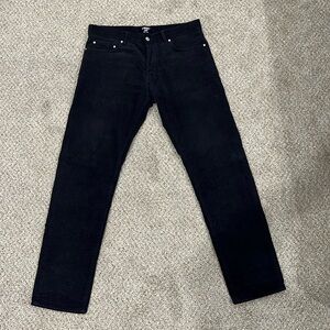 Carhartt WIP Corduroy Black Pants